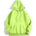 Women's Fashion Letter Print O Neck Long Sleeve Hooded Sweatshirt Tops Pullover Womens Oversized Crewneck Mint Green Small - Buy Online on GoSupps.com