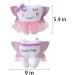 Tooth Fairy Doll with Bag | Free-Space Embroidery Shiny Wings & Crystal Velvet | Perfect Keepsake Gift for Boys & Girls (Pink) - International Shipping Available - Buy Online on GoSupps.com