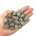 Decorative Crystal Natural Iron Pyrite Cluster Crystal Stone Rough Display Specimen Minerals Teaching Natural Quartz Crystals Home Decor Crystal FUZEGRDLI (Color : 2pcs)