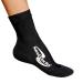 Sand Socks for Beach Soccer, Sand Volleyball and Snorkeling Black Small