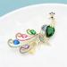 Pin Jewelry Gifts for Women Ladies Fashion Accessories Ladies Elegant Peacock Brooch Designer Green Bird Classic Party Brooch Pin Brooches & Pins - Buy Online on GoSupps.com