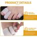 POPETPOP Silicone Toe Separator Sleeves - 10pcs Protectors for Overlapping Toe, Bunion Spacer Alignment Corrector - Buy Online on GoSupps.com