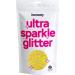 Hemway Ultra Schlitter 1/4 Smiley Face Cosmetic Glitter - Yellow 50g for Art Nails & Crafts - International Shipping - Buy Online on GoSupps.com