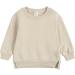 Children's Fleece Solid Pullover Sweatshirt - Beige 4-5T | Girls Toddler Top - Pack of Babies Color T-Shirts - Buy Online on GoSupps.com