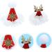Beaupretty Santa Hat Hair Clip Christmas hairpin Kids Christmas Hairpin Christmas Barrettes Clips cute clips for women girl Christmas Clip cloth props aldult Xmas Hat Hair Clips - Buy Online on GoSupps.com