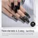 Buy Aokitec 60ml Nail Extension Gel - UV & Acrylic Nail Design Gel for Salon & DIY - Diamond Black - Buy Online on GoSupps.com