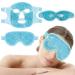 Cliunt 3 pieces of eye mask cooling gel cool mask eyes cooling goggles reusable hot cold therapy for migraines swollen eyes dark circles