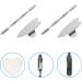 Magiclulu Heart Shape Nail Art Palette - 2 Sets Color Mixing Tool for Manicure & Painting - Buy Online on GoSupps.com