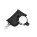 Folding Reading Glasses Blue Light Blocking Computer Reader Metal Round Frame Anti Eyestrain Eyeglasses(Couleur:Noir Grandeur:2.5x)