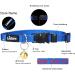 Custom Embroidered Nylon Cat Collar with Bell - Personalized Breakaway ID Collar for Cats with Name & Phone Number - Buy Online on GoSupps.com