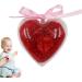 Fenytay Baby Powder Puff Heart Shape Powder Puff | Body Powder Puff for Dusting Powder Baby Women Powder Puff for Bath and Travel - Buy Online on GoSupps.com