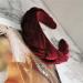 LEBENSWERT Velvet Braided Headband for Women - Vintage Wide Hairband in Wine Red | Traditional Fashion Accessories - Buy Online on GoSupps.com