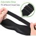 PrettyCare 3D Sleep Mask 2 Pack - Contoured Blackout Eye Mask for Sleeping, Blindfold for Airplane with Ear Plugs and Travel Bag - Black&Black - Buy Online on GoSupps.com