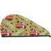 Cartoon Fire Truck Microfiber Hair Towel - Soft Super Absorbent Hair Wrap for Women | Quick Dry Coral Velvet for Long Curly & Thick Hair - Buy Online on GoSupps.com