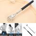 Telescopic Back Scratchers - 2 Pack Stainless Steel for Ultimate Back & Head Massage | Silver & Black (6.3-22.44 Inch) - Buy Online on GoSupps.com