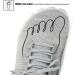 Intini Barefoot Shoes - Wide Toe Minimalist Sneakers for Men & Women | Comfortable Zero-Drop Light Gray Sneakers (EU 37-48) - Buy Online on GoSupps.com