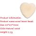 20pcs Natural 25mm Unfinished Wood Heart Beads - Eco-Friendly DIY Craft Accessories - Buy Online on GoSupps.com