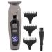 Hair Trimmer Cordless Clipper ABS Material with LCD Display for Home