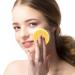 NATUCE 10-Pack Facial Cleansing Sponges | 8cm x 8cm Make-Up Remover & Body Cleanser | Round Yellow Sponge for Soft Skin - Buy Online on GoSupps.com