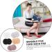 Buy Hemoton 25 Pairs Invisible Five Toe Socks for Women - Summer Cotton Half Socks with Foot Cushion - Buy Online on GoSupps.com