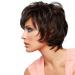Asifen Short Layered Wigs with Side Bangs - Premium Human Hair Wigs for Women | International Shipping - Buy Online on GoSupps.com