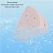 Triangular Powder Storage Box Puff Holder Easy to Clean Convenient Double-sided Air Vent Smooth-closing Silicone Portable for Home Travel (Chocolate Color) - Buy Online on GoSupps.com