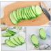 Abaodam 5pcs Simulation Cucumber Slice Photo Ornament Showcase Prop Simulation Cucumber Models Food Toy - Buy Online on GoSupps.com