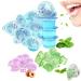 Lot de 30 bains de bouche portables en gel e - P che + menthe + th - Nettoyage buccal - Rafra chit l'haleine - 30 pi ces/lot - Approvisionnement d'un mois - Haleine fra che - limine la mauvaise