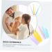 Frcolor Nano Toothbrush Set - 4 Soft Toothbrushes for Optimal Oral Hygiene & Gum Care - Slipproof Travel Bags Included - Buy Online on GoSupps.com
