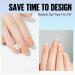 TOMICCA Extra Short Coffin Nail Tips 180PCS Soft Gel Nails Tips 3 in 1 - Nude Matte Full Coverage Nail Tips for Nail Art Extensions - Buy Online on GoSupps.com