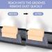 Kcvzitrds Set of 12 Cleaning Brushes Hand Window Rail Cleaning Brush for Quick Clean Corners and Space Easy Installation Easy to Use - Buy Online on GoSupps.com
