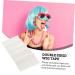 Angoily 25 Sheets Double-sided Tape Double Sided Tape Hair Tape Replacements Seamless Hair Extension Tape Sticker for Wig Invisible Tape Hair Extension Wigs Mini Supplies Adhesive White - Buy Online on GoSupps.com