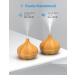 Meross Smart Aroma Diffuser - 400ml Essential Oils Humidifier | Works with Apple HomeKit Alexa & Google Home | App Controllable WLAN Fragrance Lamp with RGB LED Light - Buy Online on GoSupps.com