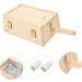 Iwowhero Moxibustion Box - Mugwort Healing Device with Scalding Protection | Adjustable Wooden Moxa Stick Holder - Buy Online on GoSupps.com