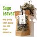 Arseila Sage Leaves - Premium Wild Whole Mediterranean Sage Leaf - Cooking, Tea, Smudge - 3 oz - Buy Online on GoSupps.com