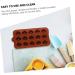 Zerodeko 10 Pcs Chocolate Mold Ice Cube Moulds Fondant Molds Thins Candy Chocolate Easter Egg Candy Mold Silicone Baking Molds Ice Cube Trays Chocolate Baking Mold Lollipop Ice Cubes - Buy Online on GoSupps.com