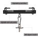 Vanroug Heavy Duty Steel Beam Clamp & Bag Mount | 360 Rotation for I/H Beam | Ultimate Boxing & Muay Thai Training Accessory - Buy Online on GoSupps.com