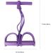 LIOOBO Foot Pedal Elastic Pull Rope Multi-Function Tension Rope Sit-Up Exercise Equipment for Stretching Slimming Training Mobility Training - Buy Online on GoSupps.com