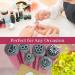 Nail Art Stamp Pen Set 6PCS Nail Art Pen Set Nail Art Flower Stamp Pen Nail Graffiti Nail Art Dotting Tools Stamp Nail Art Tool with 6 Different Patterns Easy to Use (1Set * 6Pcs) - Buy Online on GoSupps.com