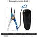 SOUFORCE Spring Bearing Fishing Pliers: Multi Functional Tool with Sheath & Anti-Lost Rope for Saltwater Fishing - Hook Remover, Line Cutter, Crimp, Split Ring Tool - Buy Online on GoSupps.com