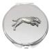 Greyhound Compact Mirror Handbag Gift With Free Engraving 165