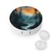 Forests Contact Lens Travel Kit Portable Cute Contact Box with Mirror for Daily Outdoor style
