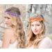 Flower Crown Daisy Garland Headband | Adjustable Elastic Ribbon | Wedding Festival Party | 8-Pack - Buy Online on GoSupps.com