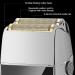 Surker Shaver for Men Electric Shaving Razor 0mm Cordless 2 in 1 Professional Barber Shaver USB Rechargeable(Silver)  - Buy Online on GoSupps.com