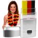  Zunishaone National Flag Face Paint | Black Red Yellow Skin Paint Stick - Temporary Fan Makeup | Pencils Face Markers Body Makeup Party Sport - Buy Online on GoSupps.com
