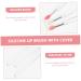 FOMIYES 12 Pcs Lip Brush Set - Professional Silicone Lipstick Brushes for Makeup & Face Care | Perfect for Travel & Acrylic Nails - Buy Online on GoSupps.com