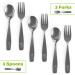 Stainless Steel Kids Silverware Set - Child and Toddler Safe Flatware - Kids Utensil Set - Metal Kids Cutlery Set (6 Piece Stainless Steel) 6 Piece Stainless Steel - Buy Online on GoSupps.com