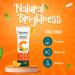 Himalayan Wellness Himalaya Brightening Vitamin C Orange Face Wash Brightening Facial Cleanser Remove Dull Skin100ml - Buy Online on GoSupps.com
