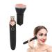 Vegan Makeup Brush Blush - Electric Massage Brush with 10 Vibration Gears for Flawless Contouring - Large Black Powder Brush for Loose Powder - Buy Online on GoSupps.com