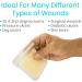 ViveCare Hydrocolloid Bandages 6x6 | Large Sterile Hydrocolloid Dressings for Blisters Burns & Bed Sores | Waterproof 5 Pack - Buy Online on GoSupps.com